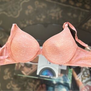 Pink Underwire Bra